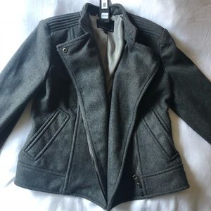 Banana Republic Italian Melton Moto Jacket